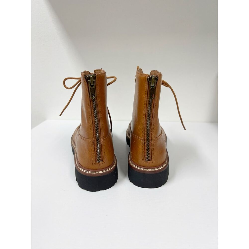 Madewell Womens Brown The Citywalk Lugsole Lace-Up Boot Size 6.5 - Picture 2 of 7